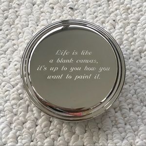 sterling silver ring or jewelry box